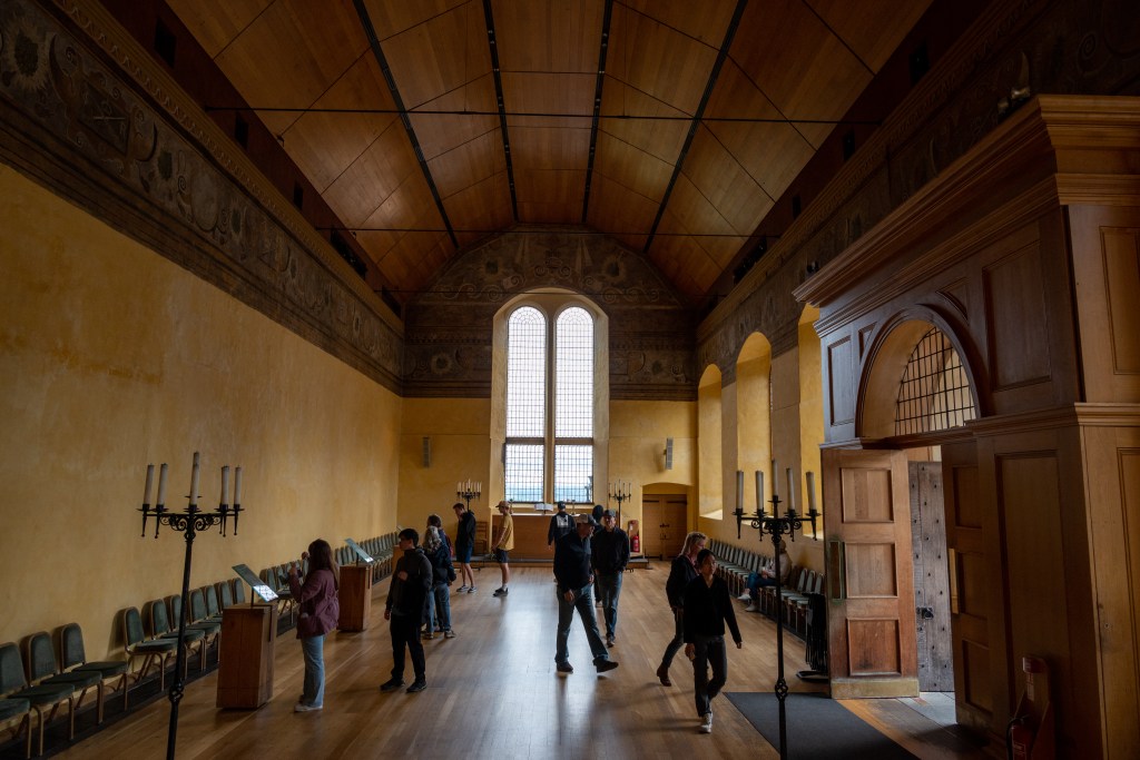 The interior of the Chapel Royal at Stirling Castle.