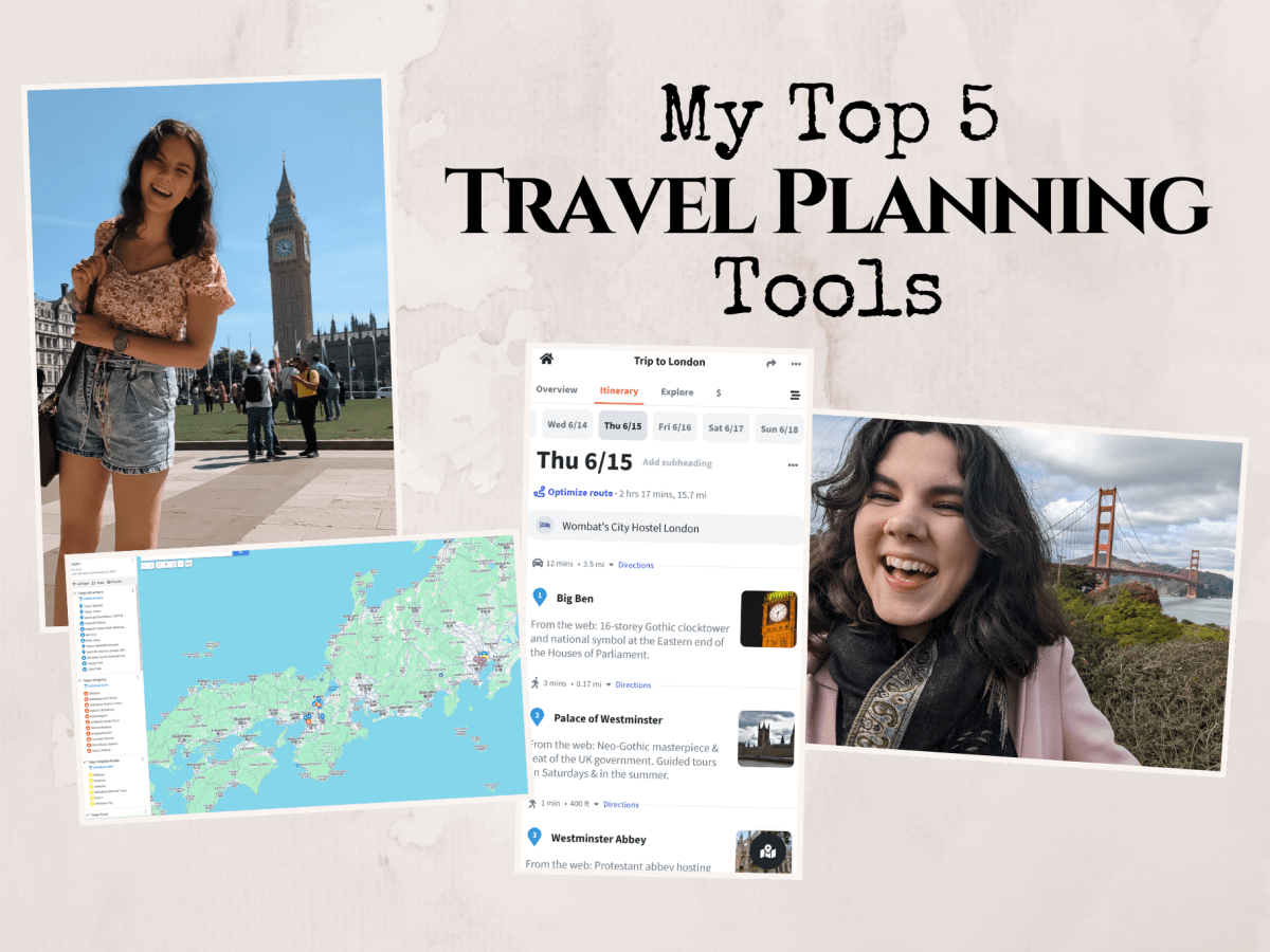 My 5 Top Picks for Travel Planning&nbsp;Tools